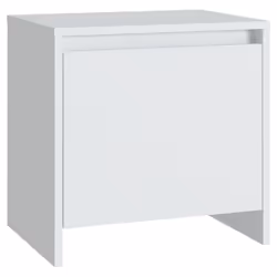 VidaXL 809863 nightstand/bedside table White - Additional view 5
