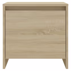 vidaXL 1/2x Bedside Cabinets Chipboard Side Cabinet Furniture Multi Colours - sonoma oak, 1 - Additional view 5