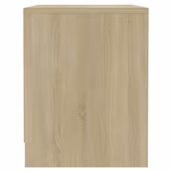 vidaXL 1/2x Bedside Cabinets Chipboard Side Cabinet Furniture Multi Colours - sonoma oak, 1 - Additional view 6