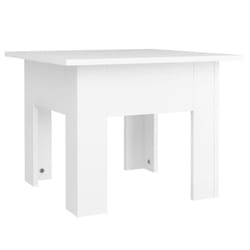 vidaXL Coffee Table Couch Table Hall End Center Accent Table Engineered Wood - white