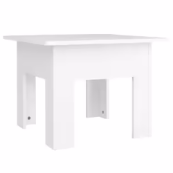vidaXL Coffee Table Couch Table Hall End Center Accent Table Engineered Wood - white