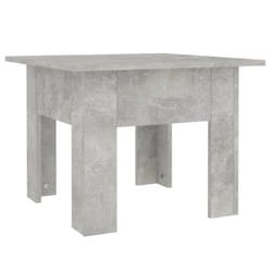 vidaXL Coffee Table Couch Table Hall End Center Accent Table Engineered Wood - concrete grey
