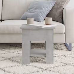 vidaXL Coffee Table Couch Table Hall End Center Accent Table Engineered Wood - concrete grey