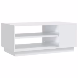 vidaXL Coffee Table Couch Table Hall End Center Accent Table Engineered Wood - white