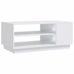 vidaXL Coffee Table Couch Table Hall End Center Accent Table Engineered Wood - white