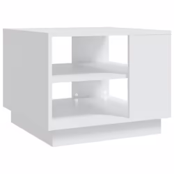 vidaXL Coffee Table Couch Table Hall End Center Accent Table Engineered Wood - white