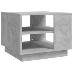vidaXL Coffee Table Couch Table Hall End Center Accent Table Engineered Wood - concrete grey