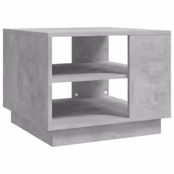 vidaXL Coffee Table Couch Table Hall End Center Accent Table Engineered Wood - concrete grey