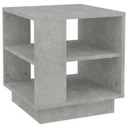 vidaXL Coffee Table Couch Table Hall End Center Accent Table Engineered Wood - concrete grey