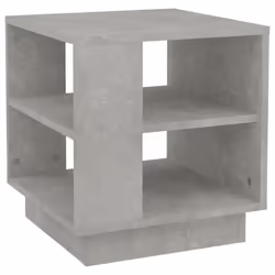 vidaXL Coffee Table Couch Table Hall End Center Accent Table Engineered Wood - concrete grey