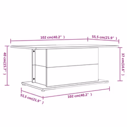 VidaXL 810310 coffee/side/end table - Additional view 7
