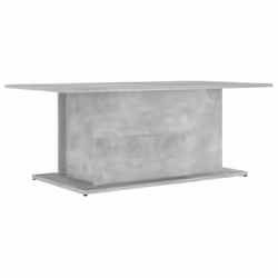vidaXL Coffee Table Couch Table Hall End Center Accent Table Engineered Wood - concrete grey