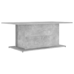 vidaXL Coffee Table Couch Table Hall End Center Accent Table Engineered Wood - concrete grey