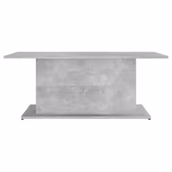 vidaXL Coffee Table Couch Table Hall End Center Accent Table Engineered Wood - concrete grey
