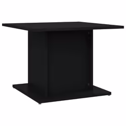 vidaXL Coffee Table Couch Table Hall End Center Accent Table Engineered Wood - black