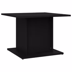 vidaXL Coffee Table Couch Table Hall End Center Accent Table Engineered Wood - black