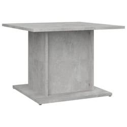vidaXL Coffee Table Couch Table Hall End Center Accent Table Engineered Wood - concrete grey