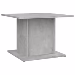 vidaXL Coffee Table Couch Table Hall End Center Accent Table Engineered Wood - concrete grey