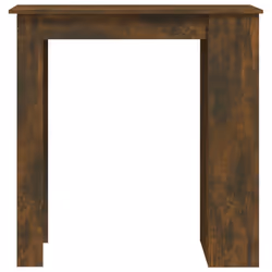 vidaXL Bar Table with Storage Rack Bar High Table Pub Table Engineered Wood - smoked oak - Additional view 5
