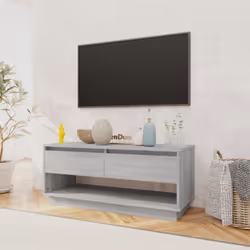 vidaXL TV Cabinet Chipboard Home Lowboard Hifi Cabinet TV Stand Multi Colours - grey sonoma - Additional view 4