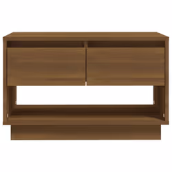 vidaXL TV Cabinet White Chipboard Stereo Hifi Cabinet TV Stand Multi Colours - brown oak - Additional view 5