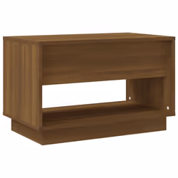 vidaXL TV Cabinet White Chipboard Stereo Hifi Cabinet TV Stand Multi Colours - brown oak - Additional view 6