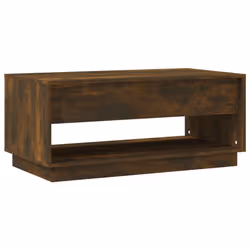 vidaXL Coffee Table Chipboard Home Couch Centre Side Sofa Table Multi Colours - smoked oak - Additional view 5