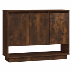 vidaXL Sideboard Chipboard Living Room Bedroom Storage Cabinet Multi Colours - smoked oak - Additional view 2