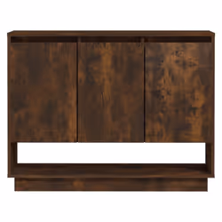 vidaXL Sideboard Chipboard Living Room Bedroom Storage Cabinet Multi Colours - smoked oak - Additional view 5