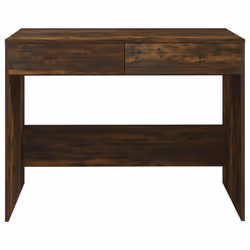 vidaXL Desk Home Office Working Writing Table Computer Desk Engineered Wood - smoked oak - Additional view 5