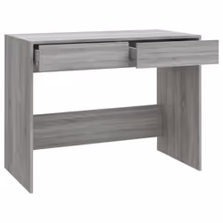 vidaXL Desk Home Office Working Writing Table Computer Desk Engineered Wood - grey sonoma - Additional view 7