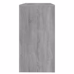 vidaXL Console Table Hallway Tea End Table Side Table for Under Mirror Steel - grey sonoma - Additional view 6