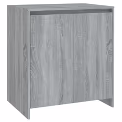 vidaXL Sideboard Storage Cupboard Cabinet Buffet Highboard Engineered Wood - grey sonoma