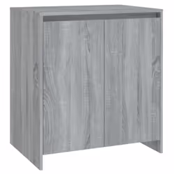 vidaXL Sideboard Storage Cupboard Cabinet Buffet Highboard Engineered Wood - grey sonoma
