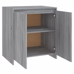 vidaXL Sideboard Storage Cupboard Cabinet Buffet Highboard Engineered Wood - grey sonoma - Additional view 8