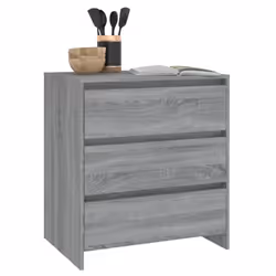 vidaXL Sideboard Storage Cupboard Cabinet Buffet Highboard Engineered Wood - grey sonoma - Additional view 7