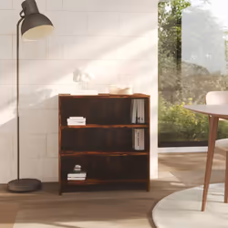 vidaXL Sideboard Chipboard Home Bedroom Furniture Side Cabinet Multi Colours - smoked oak - Additional view 4