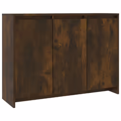 vidaXL Sideboard Storage Cupboard Cabinet Buffet Highboard Engineered Wood - smoked oak - Additional view 3