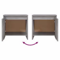 VidaXL 813046 nightstand/bedside table Oak - Additional view 8