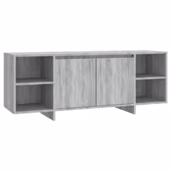 vidaXL TV Cabinet TV Stand Media TV Unit Entertainment Centre Engineered Wood - grey sonoma