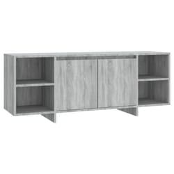 vidaXL TV Cabinet TV Stand Media TV Unit Entertainment Centre Engineered Wood - grey sonoma