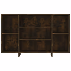 vidaXL Sideboard Chipboard Home Bedroom Side Cabinet Furniture Multi Colours - smoked oak - Additional view 5