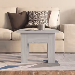 vidaXL Coffee Table Couch Table Hall End Center Accent Table Engineered Wood - grey