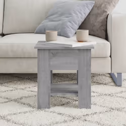 vidaXL Coffee Table Couch Table Hall End Center Accent Table Engineered Wood - grey sonoma - Additional view 4