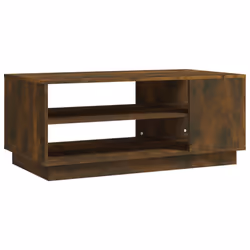vidaXL Coffee Table Couch Table Hall End Center Accent Table Engineered Wood - smoked oak - Additional view 3