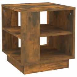 vidaXL Coffee Table Couch Table Hall End Center Accent Table Engineered Wood - smoked oak