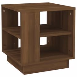 vidaXL Coffee Table Couch Table Hall End Center Accent Table Engineered Wood - brown oak