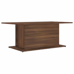 vidaXL Coffee Table Couch Table Hall End Center Accent Table Engineered Wood - brown oak - Additional view 2