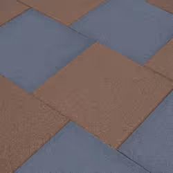 vidaXL 18x Fall Protection Tiles Rubber Grey Safety Floor Mat Playground Tile