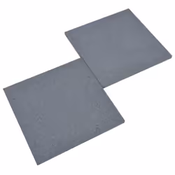 vidaXL 18x Fall Protection Tiles Rubber Grey Safety Floor Mat Playground Tile